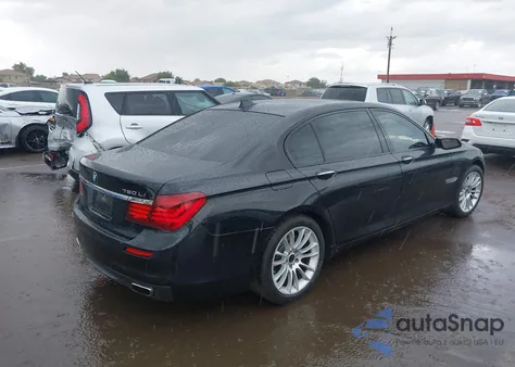 2015 BMW 750Li z USA, uszkodzony, nr VIN WBAYE8C54FD781954